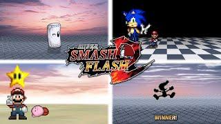 Evolution of Victory Pose | Super Smash Flash 2