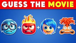 Guess The MOVIE by Emoji ?  INSIDE OUT 2 | Racoon Quiz