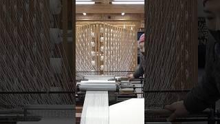 100-Year-Old Japanese Machines Still Weaving the “MAEKAKE” Aprons -part1- #拘り #kodawari #apron