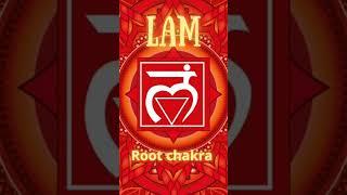 LAM mantra root chakra meditation. #shorts