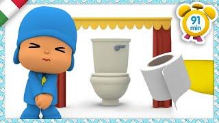   POCOYO ITALIANO- Andare in bagno da solo [ 91 min ] | VIDEO e CARTONI ANIMATI per bambini