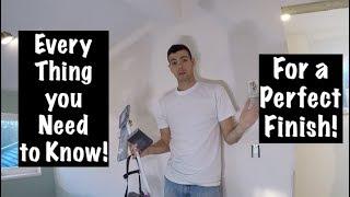 HOW TO SAND DRYWALL!!!