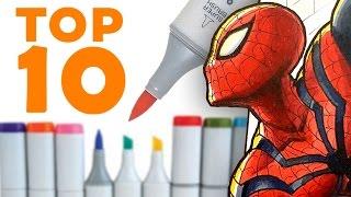 TOP 10 TIPS for COPIC MARKERS!