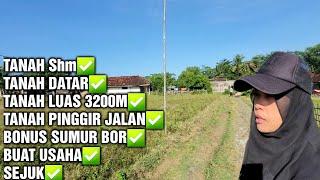 TANAH DIJUAL MURAH PEMILIK BUTUH DUIT |3200M 150JT NEGO ‼️