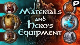 Vikings: War of Clans Tutorial - Materials and Hero’s Equipment