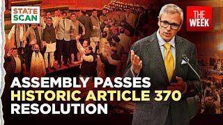 Jammu Kashmir: Assembly passes HISTORIC ARTICLE 370 resolution amid protests from the BJP