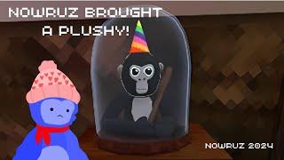 There's a Plushy?(Gorilla tag nowruz update 2024)#gorillatag#gorillatagvr#update#cosmetics#newmap