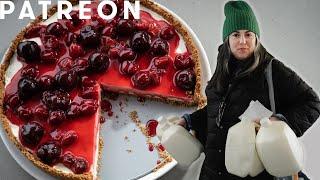 Claire Saffitz No-Bake Cheesecake with Homemade Cheese | Patreon Recipe