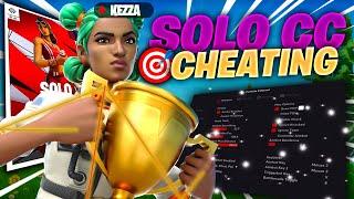 Fortnite Cheat in Solo Cash Cup - Destroying Players with Softaim 