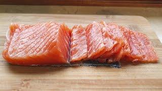 Как вкусно ЗАСОЛИТЬ КРАСНУЮ РЫБУ дома - МАЛОСОЛЬНАЯ красная рыба (семга, форель, лосось) / Rezept Ko