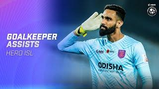 Goalkeeper Assists in Hero ISL