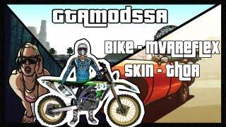 GTAModsSA || MvAReflex - Kawasaki 450kx + Skin Thor Blue || HD