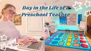 Day in the Life of a Preschool Teacher/Student