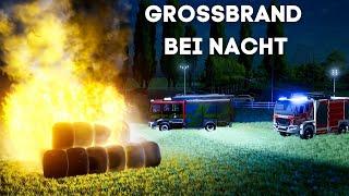 LS22 - Sirenenalarm mitten in der Nacht!Großbrand am Bauernhof Einsatz für die Feuerwehr Ostbeck