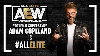 The Rated R Superstar Adam Copeland is All Elite, my thoughts.