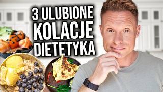 Moje 3 ulubione kolacje! Przepisy Dietetyka