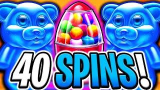 SUGAR RUSH 1000 SLOT MAX SUPER BONUS: GET READY FOR 40 FREE SPINS!