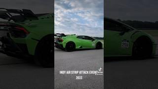 INDY AIRSTRIP ATTACK 1/2 MILE EVENT 2023 - MARION INDIANA #racing #cars #lamborghini