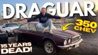 ROADKILLS DRAGUAR DOWNUNDER? Chev V8 powered Jaguar FIRST Start - The Iron Empire