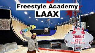 Freestyle Academy LAAX Skatehalle/Skatepark in der Schweiz
