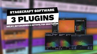 3 Plugins da StageCraft GRATUITOS (Delay/BitCrusher/Autofilter)