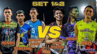 KENDIL, MAMAD, PENCENG VS KARA KLATEN, NAWIR, ARIS FINAL TARKAM VOLI PLASTIK NGAWI || SET 1&2