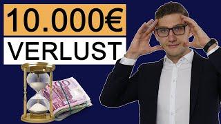 Wie dich warten mit dem Investieren über 10.000€ kostet – So mit dem Vermögensaufbau starten!