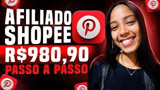 AFILIADO SHOPEE - Passo a Passo | Como VENDER no Pinterest como AFILIADO DA SHOPEE