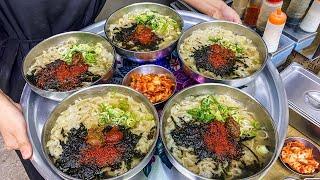 얼마나 맛있길래?! 다대기 도난 사건 빈번한 50년 전통 할아버지 손칼국수 Kalguksu / Korean street food