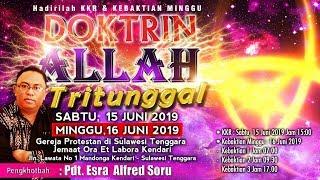 Pdt. Esra Alfred Soru : DOKTRIN ALLAH TRITUNGGAL