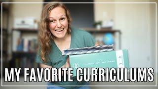 WHAT ARE OUR FAVORITE CURRICULUMS? | My Top 4 FAVORITE Currciulums