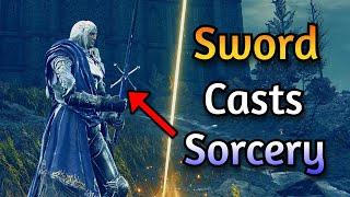 How to Get UNIQUE Carian Sorcery Sword ( S Scaling Intelligence Thrusting Sword )