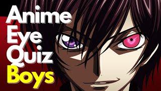 [ANIME GAME] The ULTIMATE Anime Eye Quiz | 40 Characters