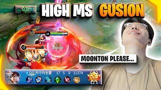 Carrying Zia with 90 ms Gusion | Mobile Legends