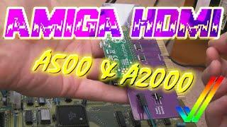 Commodore Amiga RGB 2 HDMI (A500 & A2000)