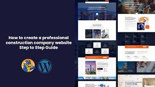 How to Create a Professional Construction Company Website with Hostgator and Bauer wordpress theme