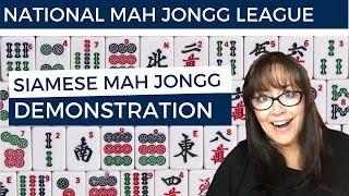 Siamese Mah Jongg Demonstration