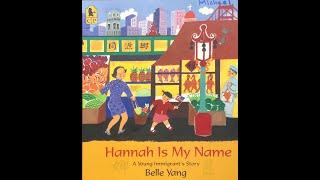 Book Trailer - Hannah Is My Name - Belle Yang