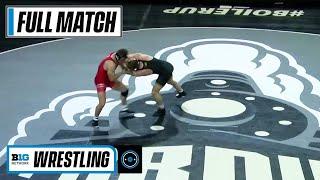 184 LBS: #8 Nelson Brands (Iowa) vs. #17 Rocky Jordan (OSU) | 2021 B1G Wrestling