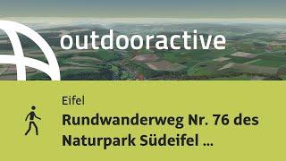 Wanderung in der Eifel: Rundwanderweg Nr. 76 des Naturpark Südeifel Bettingen - Halsdorf