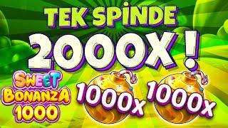 SLOT OYUNLARI SWEET BONANZA 1000 TEK SPİNDE 2000X !