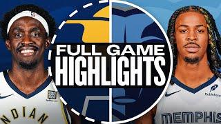 PACERS at GRIZZLIES | FULL GAME HIGHLIGHTS | December 1, 2024