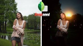 Snapseed Night Effect Editing _ Amazing Bokeh Effect Editing Tricks | Snapseed Best Color Effect