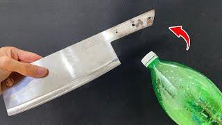 Don't Throw Away Your Plastic Bottles! How to Make a Knife Handle From Plastic Bottles