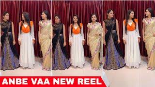 Anbe Vaa Serial  Bhoomika New Reel  #anbevaa #shorts