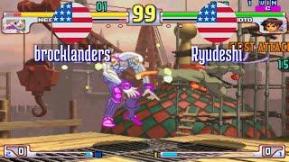 FT3 @sfiii3nr1: brocklanders (US) vs Ryudeshi (US) [SF III 3rd Strike sfiii sf3 Fightcade] Jan 10