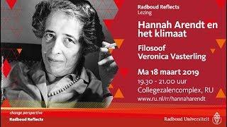 Hannah Arendt en het klimaat | Lezing door filosoof Veronica Vasterling