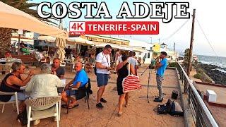 TENERIFE - COSTA ADEJE | Beautiful Sunset and Great Atmosphere  4K Walk ● July 2024