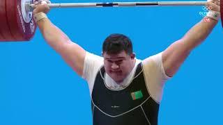 Hojamuhammet (TKM) – 422kg 9th Place – 2019 World Weightlifting Championships – Men's +109 kg