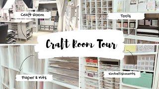 Craft Room Tour 2022 | Craft Room Organization | ***Jessica Grace***